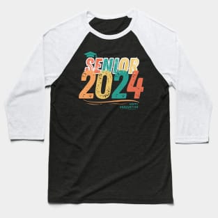 Senior 2024 Happy Graduuation. Baseball T-Shirt